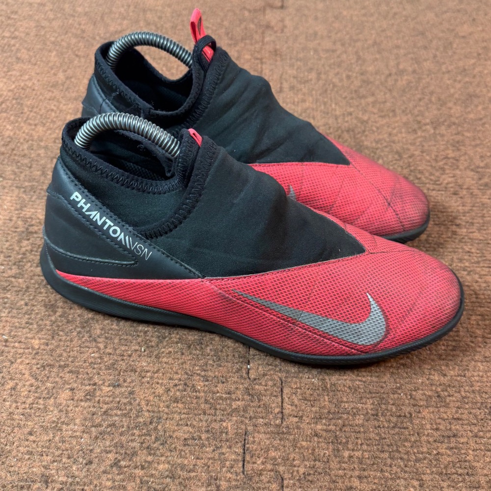 Nike Phantom Vision Academy DF TF Mens Soccer Shoes Red Black Size 7 CD4173-606